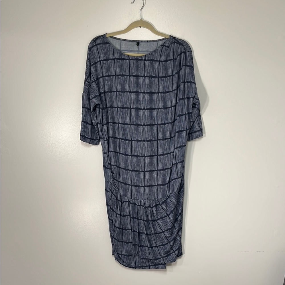 Stile Benetton Navy Block pattern Dress Dress